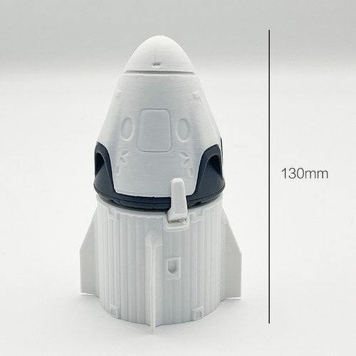 [可回收重复使用的]火箭模型-龙飞船/猎鹰9/重型猎鹰-AskMusk出品