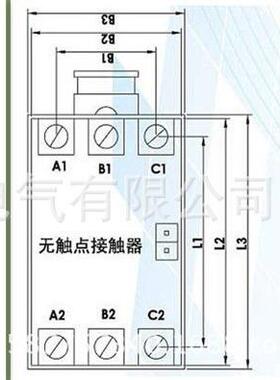 无触点接触器T44A15-3P电压98-280VACT40A15-3PT44ZA75-3PT43N15