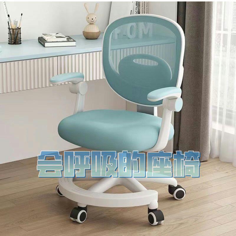 儿童学习椅子小学生初中生椅矫正坐姿可升降可调节休闲书课桌座椅