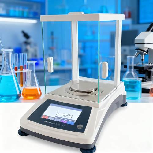 沪粤明FA2204T内校电子分析天平220/0.0001g触摸屏电子天平