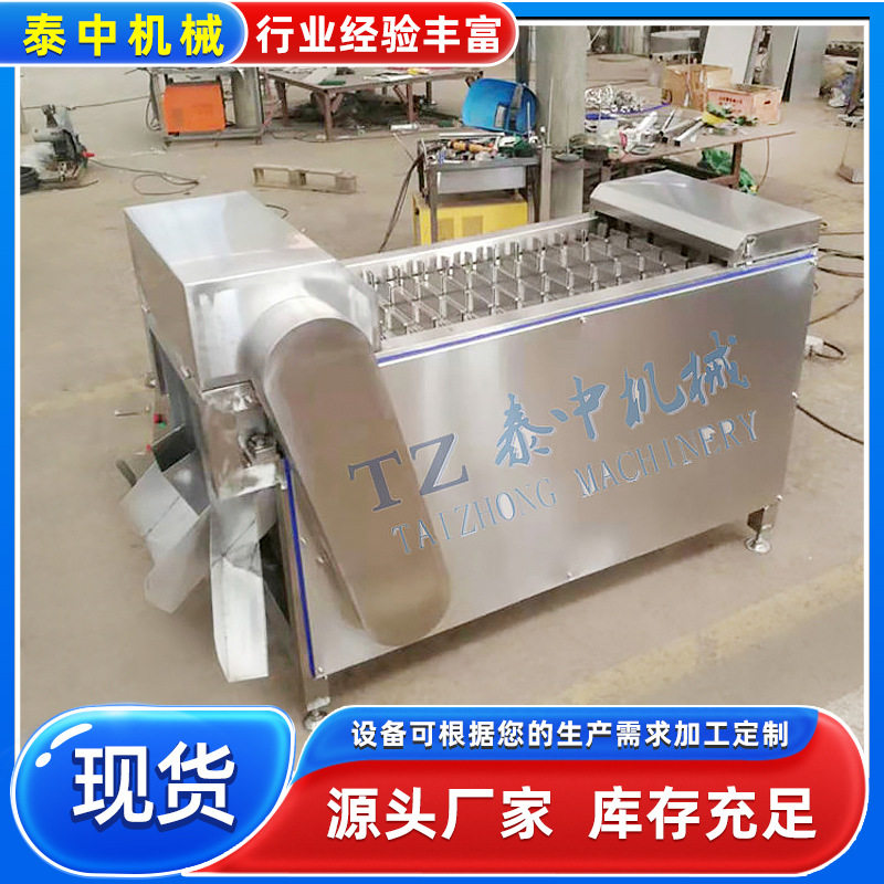 现货试机带鱼切段机 微冻鲜鱼刀鱼切块切段制作设备全自动切鱼机