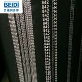 工业机械橡胶多楔带同步传动带黑色耐高温橡胶同步多楔带三角带