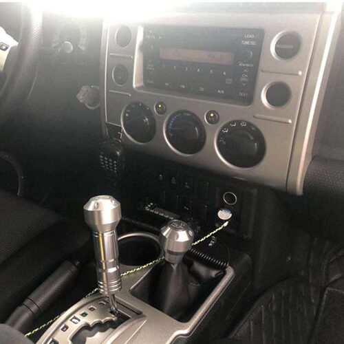 适用丰田FJ cruiser 酷路泽四驱排挡杆换挡杆铝合金档把头改装
