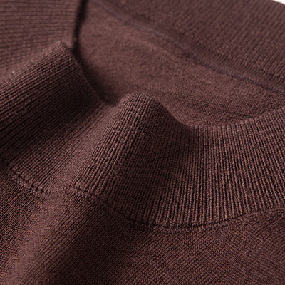 可机洗短袖羊毛衫男款100%纯羊毛t恤圆领半袖贴身针织体恤衫上衣