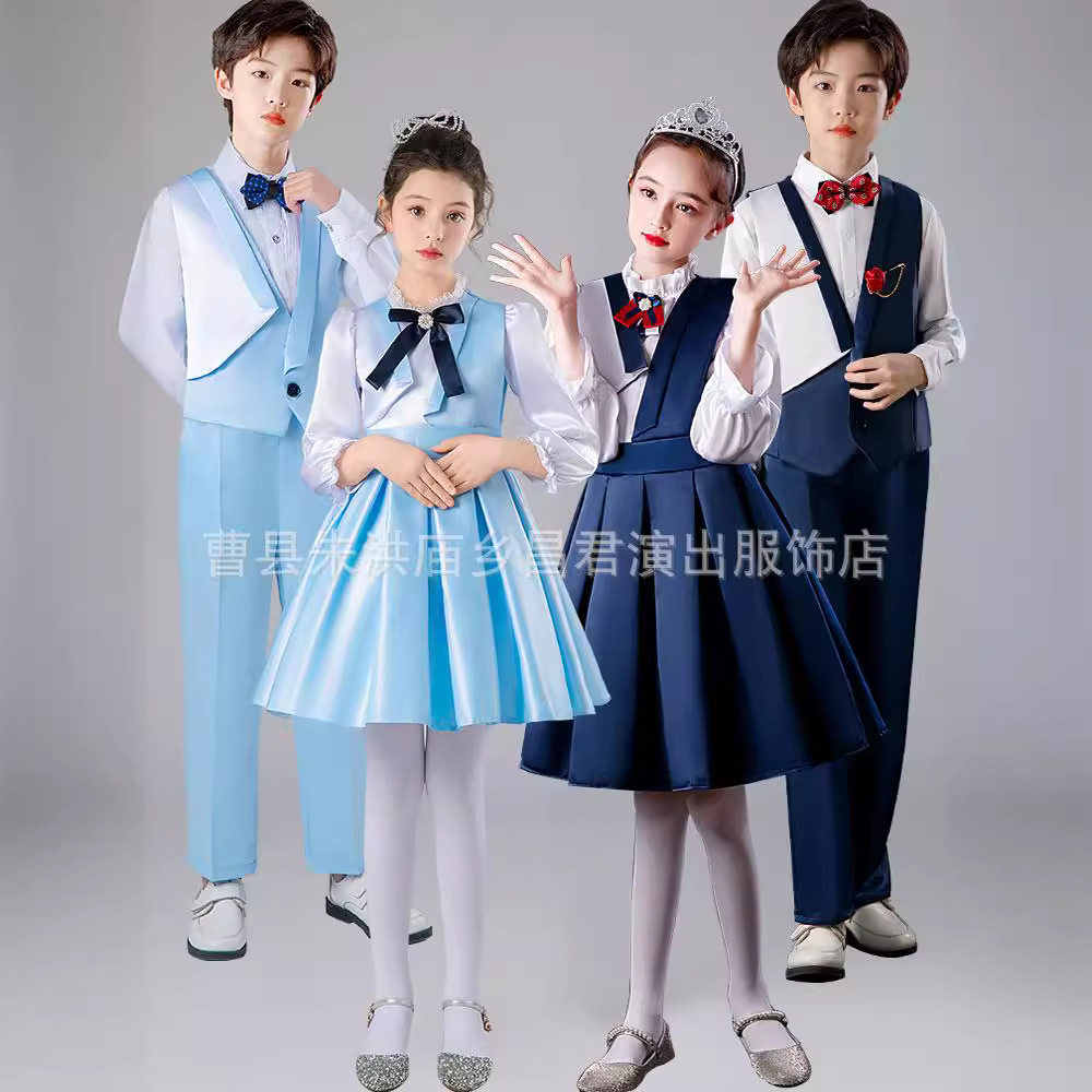 儿童合唱服中小学生校服班服礼服