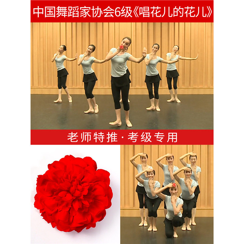 唱花儿手花舞蹈六级考级手指花