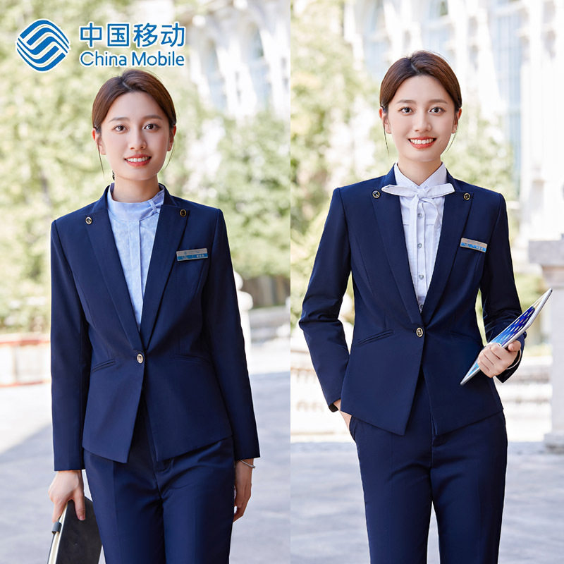 移动营业厅西服套装职业装外套