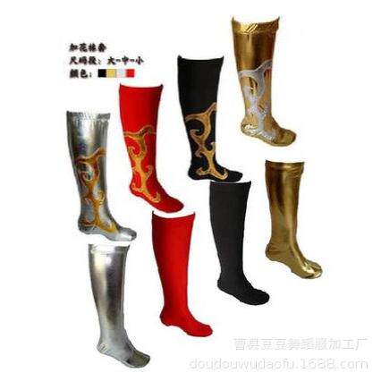 蒙古服靴鞋套藏族表演演出舞蹈