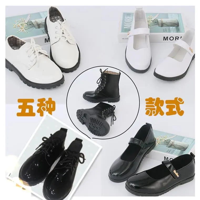 儿童演出鞋合唱女童小皮鞋漆皮