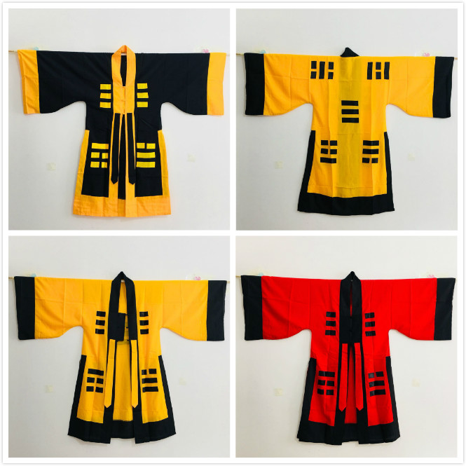 道家用品黄色法衣道士服