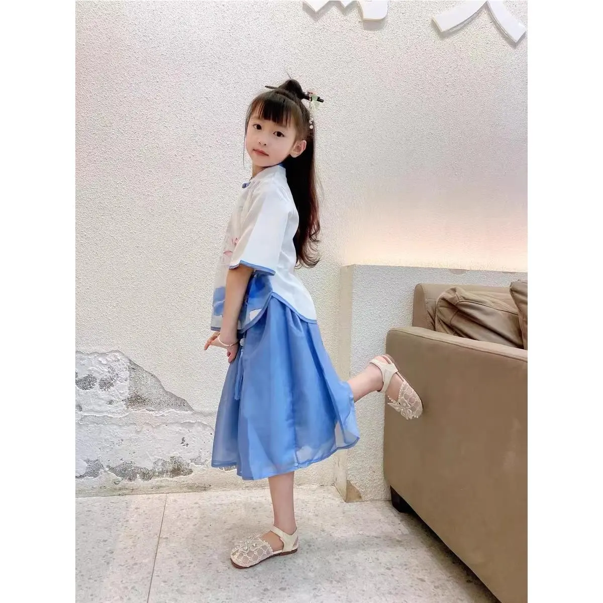 儿童汉服演出服合唱服班服