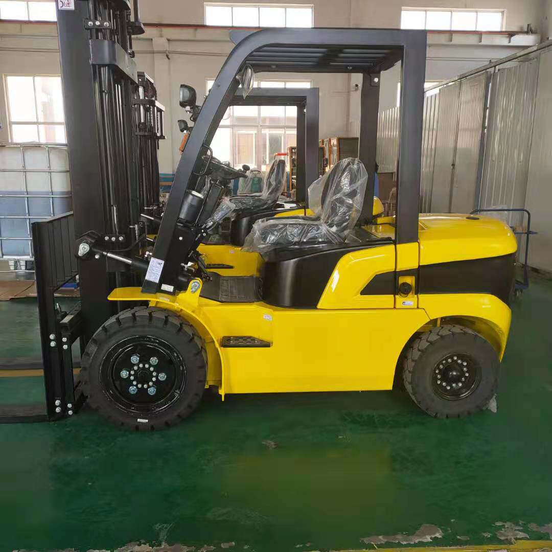 柴油液压2吨叉车 平衡重式电动叉车 自动升降搬运夹包机