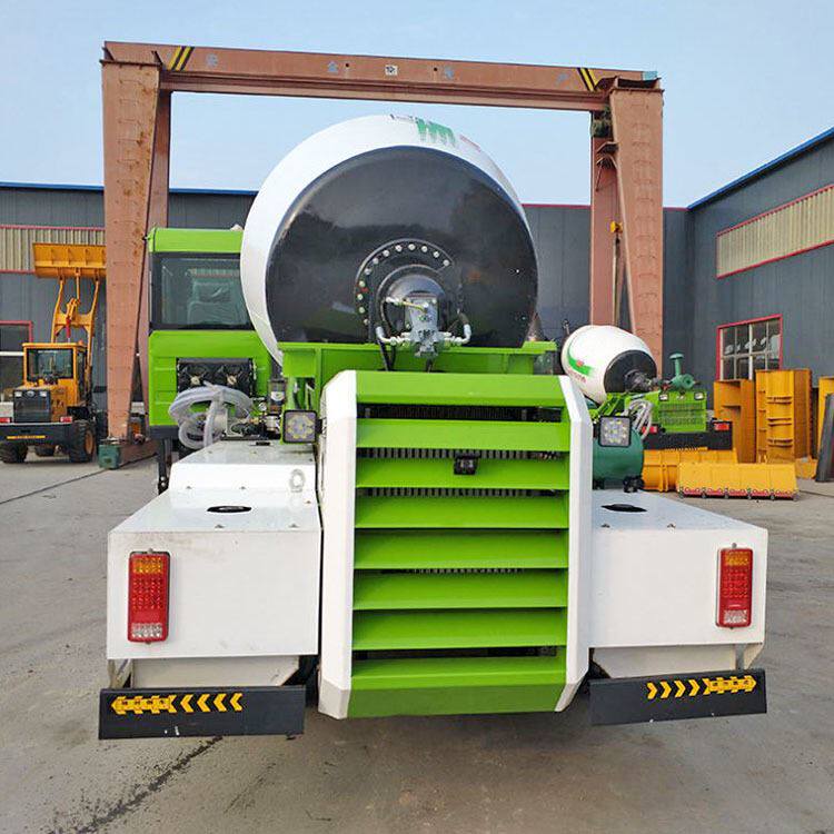 卡博恩 自上料搅拌车 自上料六轮混凝土搅拌车 小型全自动搅拌车