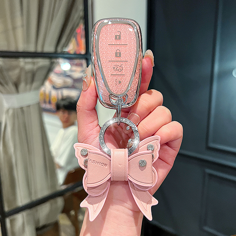 专用雪佛兰钥匙套男女车扣壳