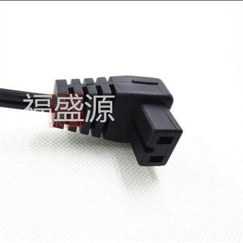 适用普能达压缩机车载冰箱电源线车载压缩机冰箱配件电源线2米