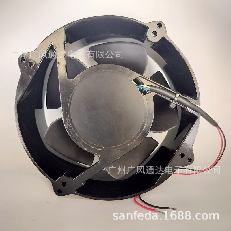 20厘米 20070 DC 48V 6A 机箱机柜超暴力风扇 高转速大风量风机