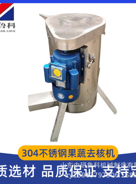 多功能核果脱核机  水果榨汁前核肉分离机   奶枣樱桃油桃去核机