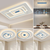 客厅吸顶灯简约现代卧室全屋灯具奶油风led高档超亮轻奢高级主灯