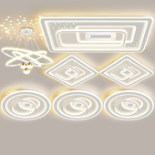 客厅高端大气led吸顶灯简约现代轻奢高级感护眼全光谱超亮奶油风