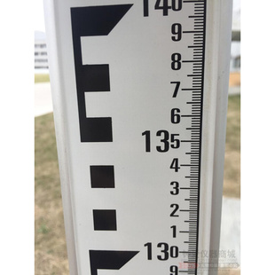 2米铟钢尺铝合金水准仪塔尺铟瓦尺高精度沉降观测用