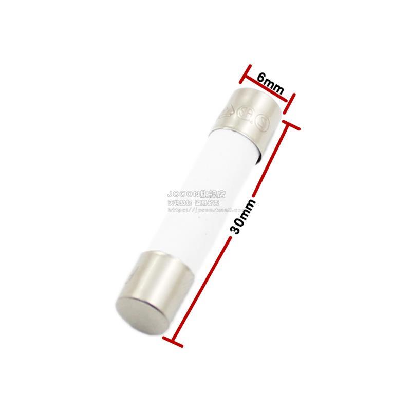 6X30陶瓷保险丝管 F快熔断器250V 7A 8A 10A 12A 15A 20A 25A 30A
