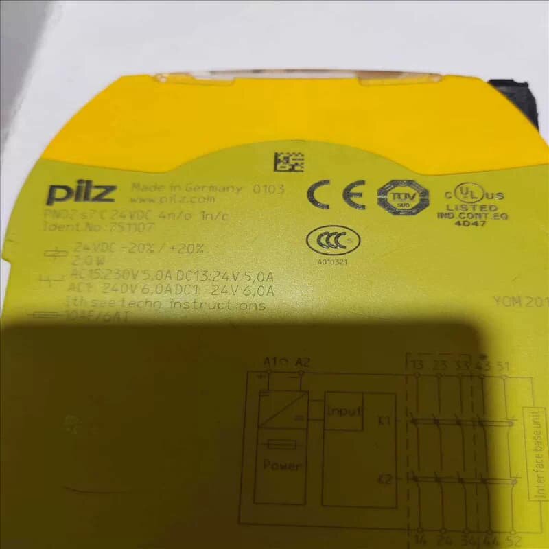议价产品皮尔兹S7 751107安全继电器，包好。实