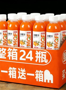 沙棘汁整箱24瓶装商超爆款VC沙棘汁厂家直销特价批发酸甜好喝饮料