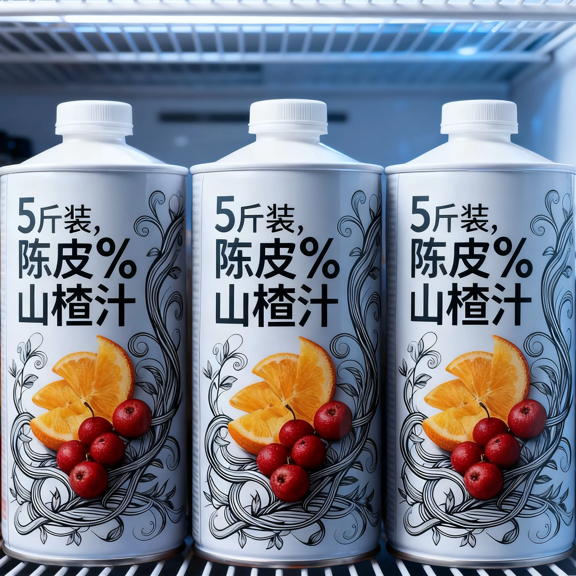 【满满5斤】陈皮山楂汁饮料大瓶