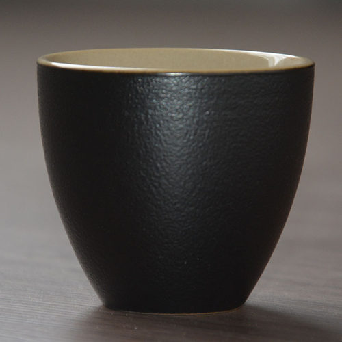 55ml待客功夫茶具苍岚黑陶复古