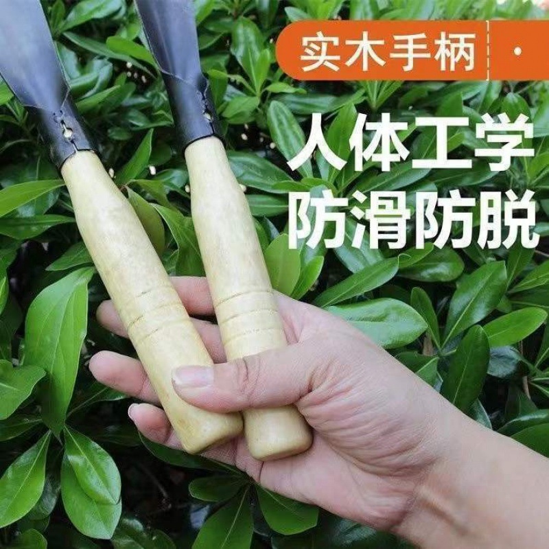 小铲子园艺铲挖野菜铁铲大蒜种花养花工具赶海家农用种菜工具