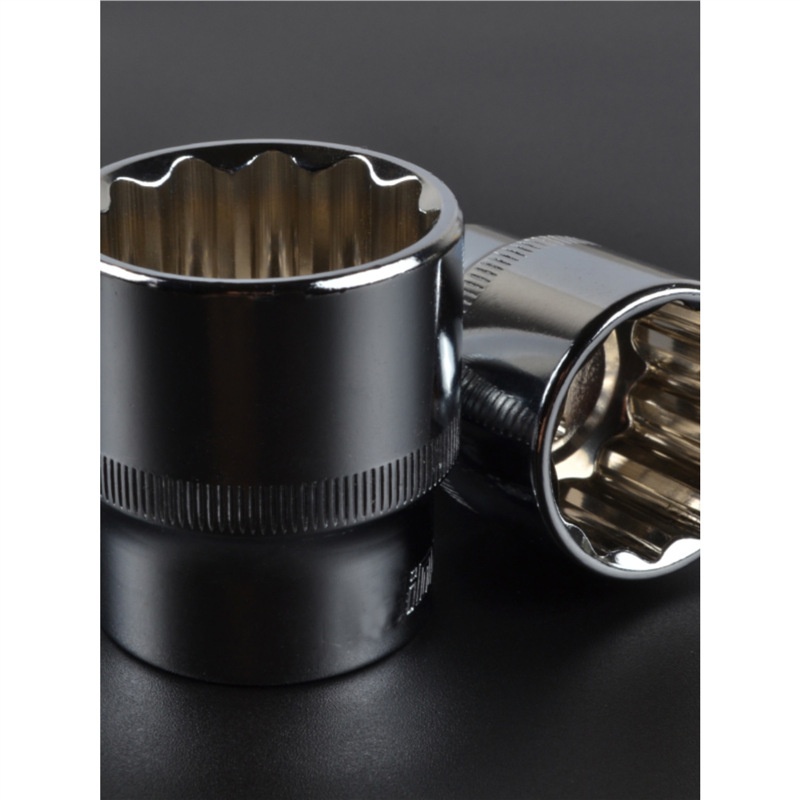 12角梅花套筒套装内梅花六角花型套筒扳手加长梅花齿形8-32mm全套