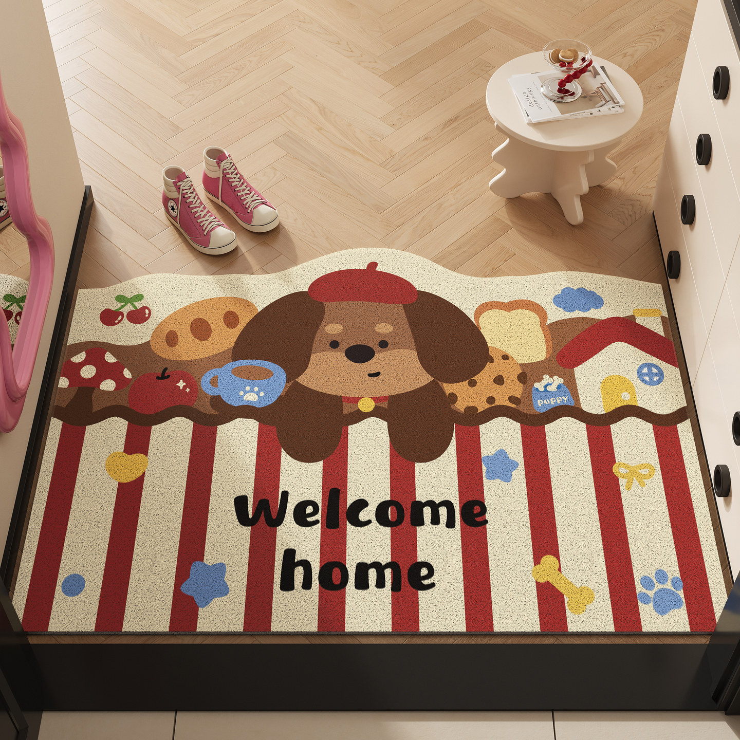 门口进门地垫入户门垫玄关耐脏防滑专用丝圈门外蹭土换鞋免洗地毯,居家布艺,入户地垫,淘宝优惠券,粉丝福利购,淘宝优惠卷