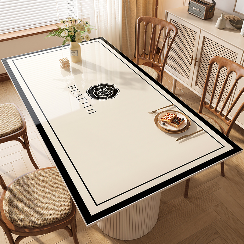 pvc软玻璃桌垫防油防水保护垫