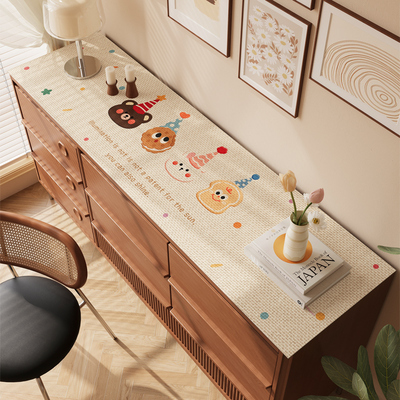 一张边柜垫变成了家里得颜值密码