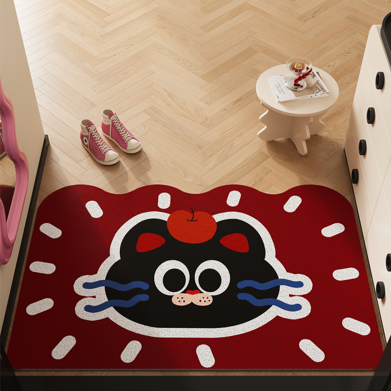 谁能拒绝这款奶呼呼的小猫地垫