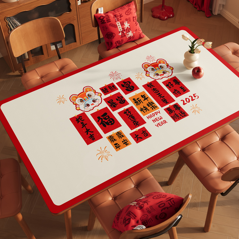 过年了餐桌要这样布置才有氛围感