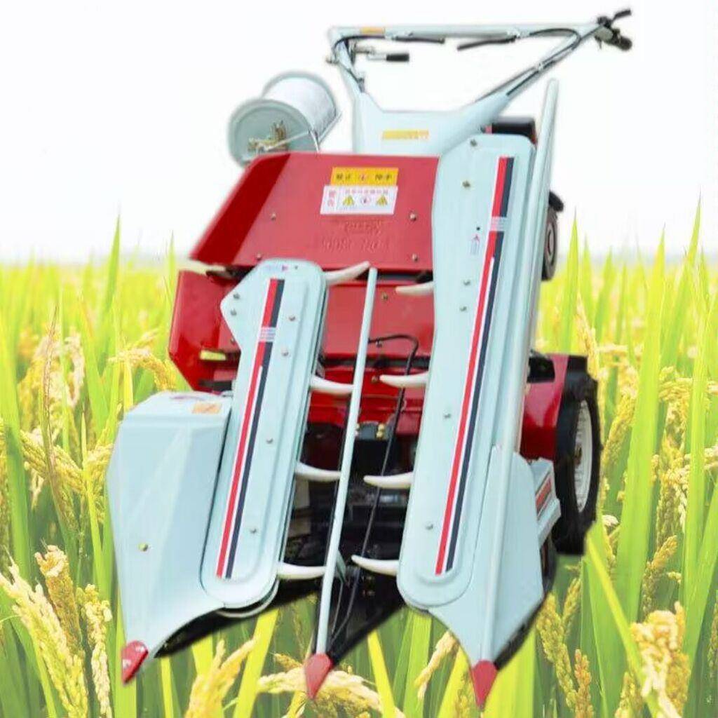 直销割捆机水稻打捆一体机自走式大功率树条小麦青稞收割捆绑机