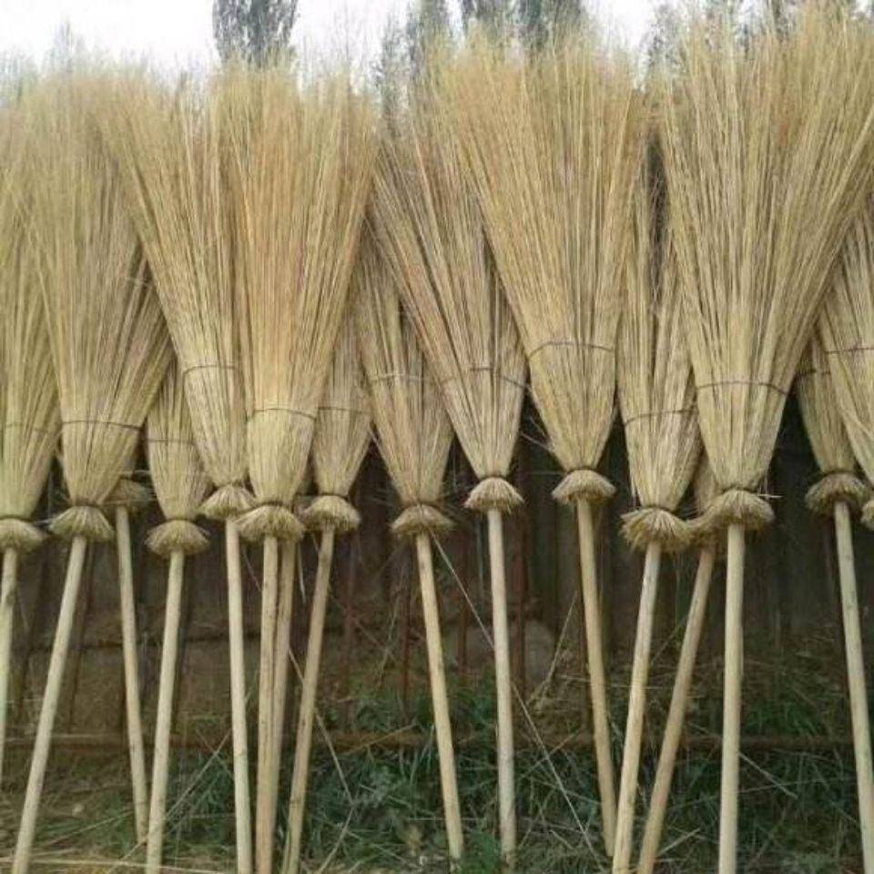 芨芨草大扫把大号老式马路扫帚庭院户外工厂车间仓库耐用大扫把