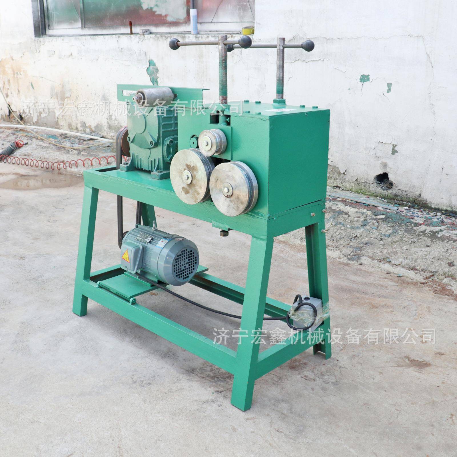 电动盘圆机方管圆管38型电动不锈钢弯管机圆管不锈钢管盘圈机