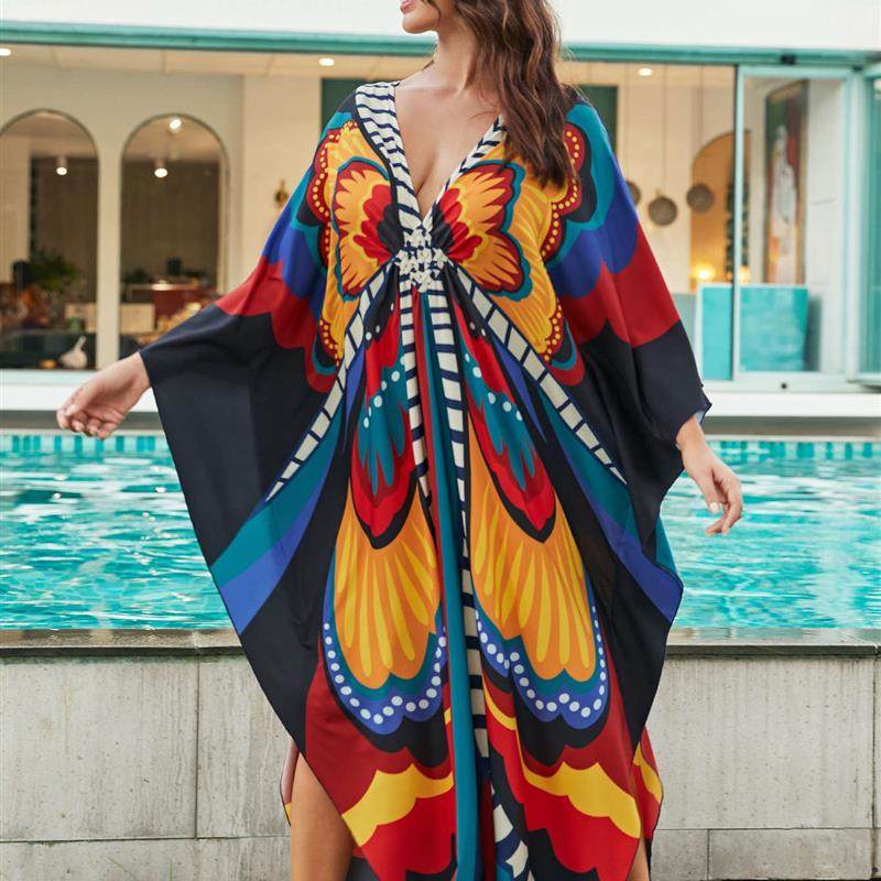holiday cover-up robe beach cover-up loose bikini