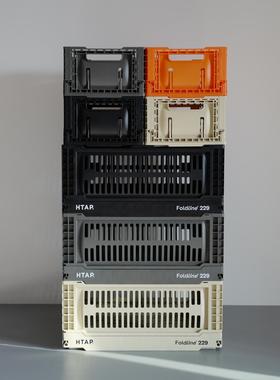 HTAP可折叠收纳篮 桌面收纳盒 零食收纳篮