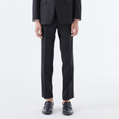 UOMO黑色男士 垂感长裤 商务正装 西裤 秋日常 宽松直筒套装 LIU·JO