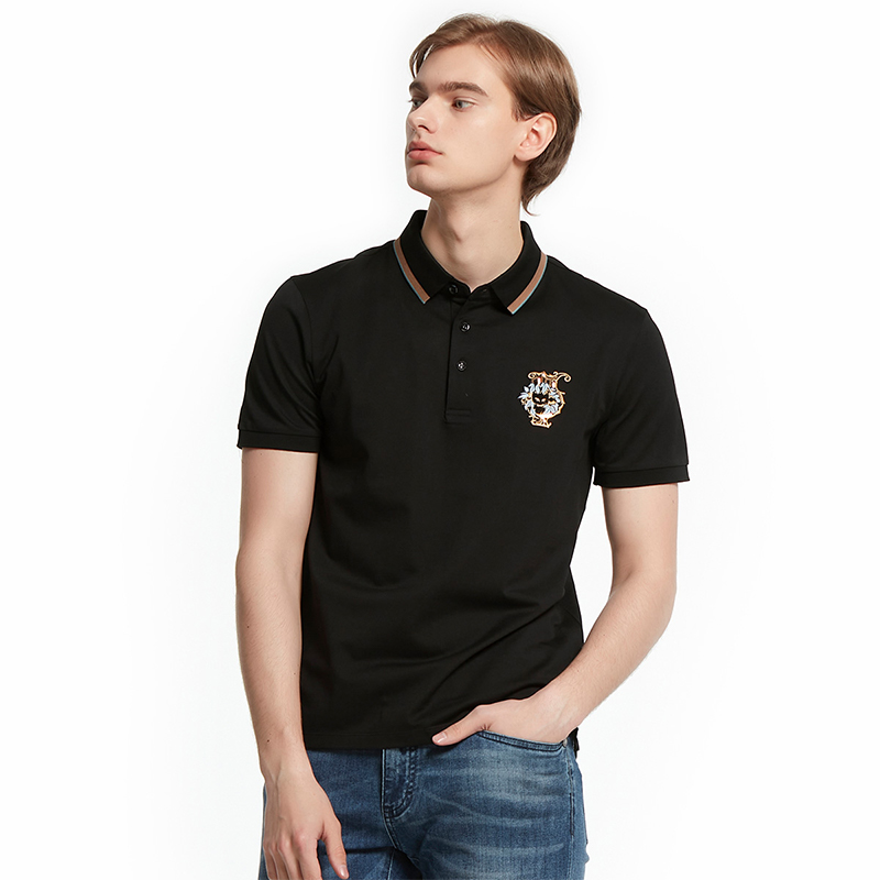 LIU·JOUOMO短袖POLO衫