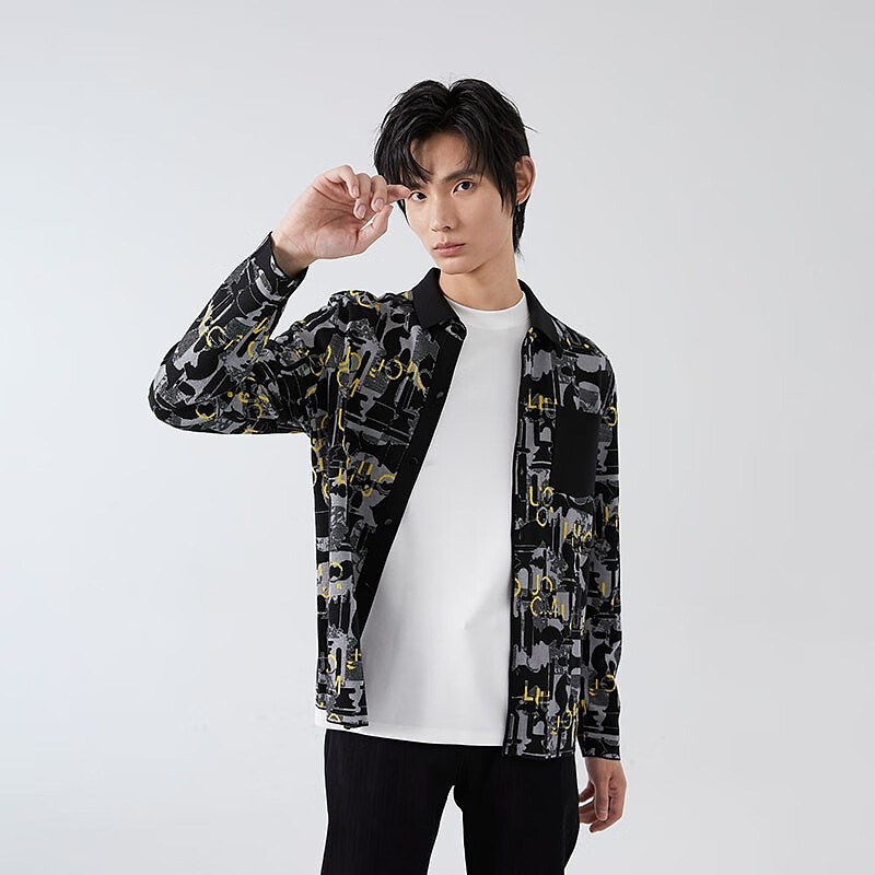 提花针织开衫LIU·JOUOMO