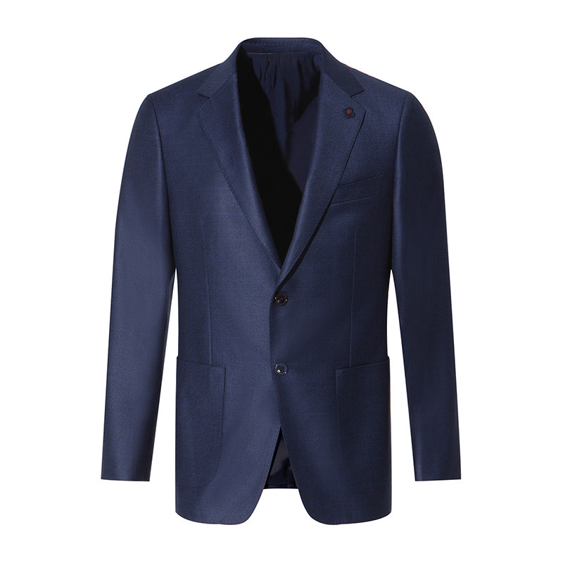 LIU·JO UOMO男士 秋冬款商务休闲平驳领绵羊毛西服外套上衣