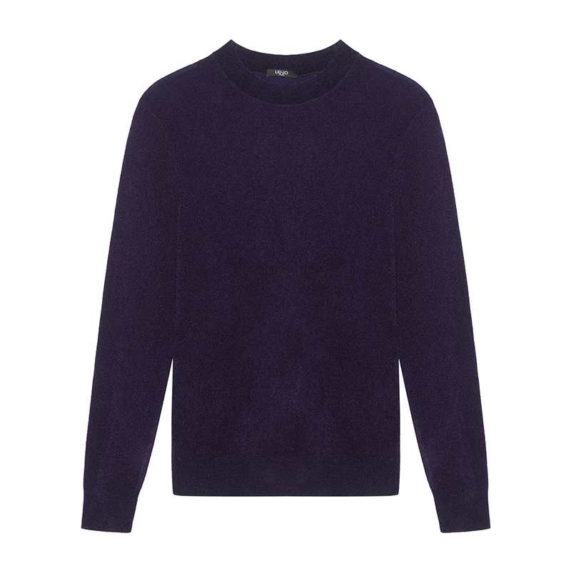 LIU·JOUOMO男士 秋冬款休闲舒适圆领绵羊毛长袖套头毛衫内搭上衣