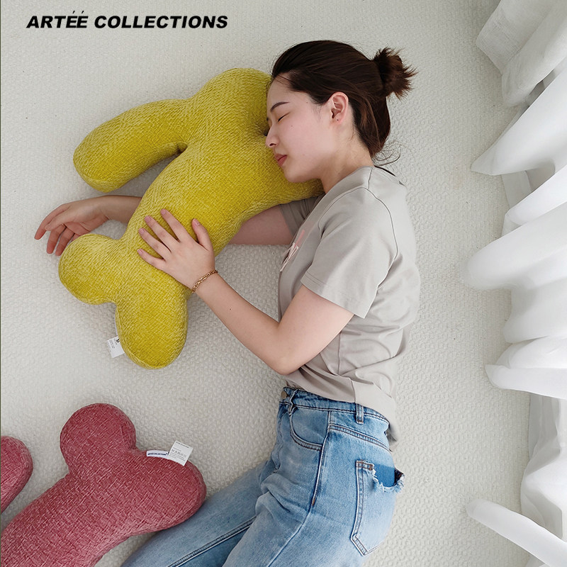 网红兔子ins雪尼尔抱枕异形沙发客厅靠垫高级感飘窗女生夹腿含芯,居家布艺,靠垫/抱枕,淘宝优惠券,粉丝福利购,淘宝优惠卷