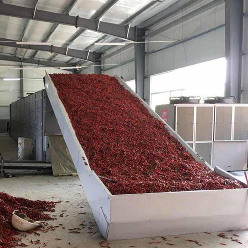 香菇辣椒多层烘干机食品烘干流水线海鲜蔬菜网带式干燥机设备工业