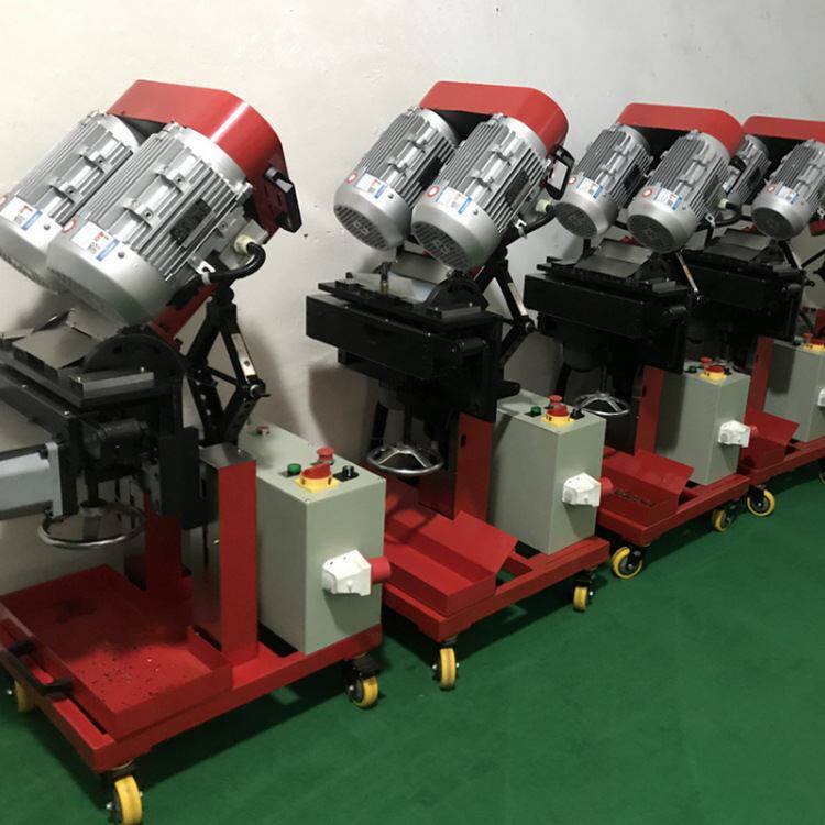 dm100自动行走铣边机 平板钢板斜面坡口机 多角度电动平板铣边机