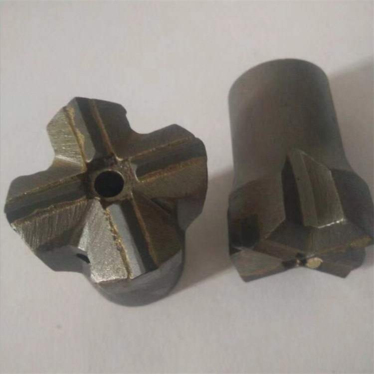 矿用十字风钻头 40十字钻头隧道开采一字风钻头 十字风钻头厂家